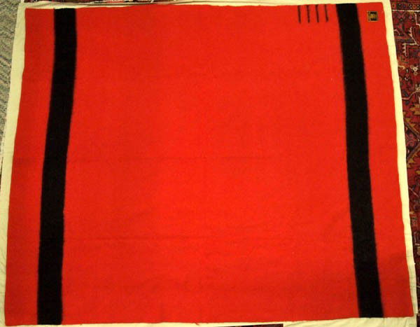 New Early's Whitney 5 Point Wool Blanket: New Early's Whitney 4 Point Wool Blanket. Never used blanket, measures 72''x99''. Buyers Pay Actual Shipping and Handling Charges(see terms and conditions for more information).