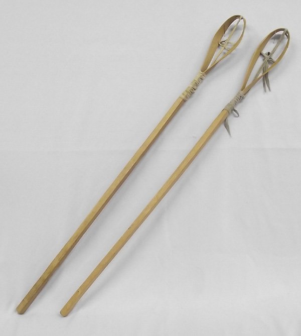 Native American Lacrosse Sticks