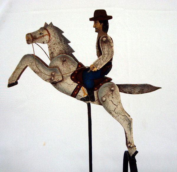 Mechanical Balancing Metal Bucking Horse Toy Lot 2006