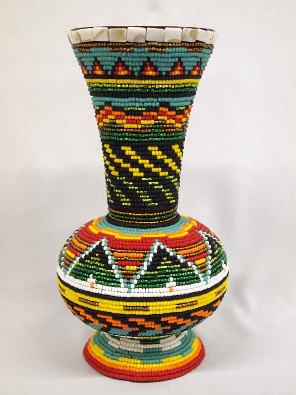 Tall Beaded Vase Kills Thunder