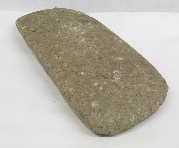 Prehistoric Mimbres Grinding Mano: Prehistoric Mimbres Grinding Mano, 9'' x 4.5'' and .5'' thick. Acquired in accordance with all State and Federal Regulations.