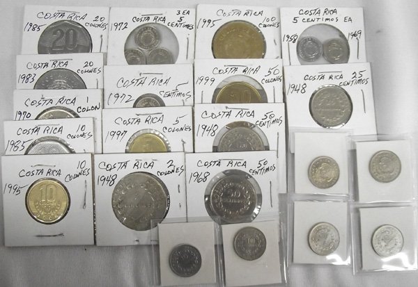 Costa Rico Coins - 24