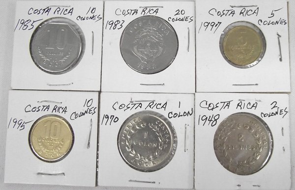 Costa Rico Coins - 24 - 3