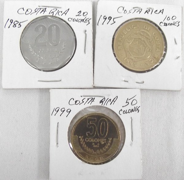 Costa Rico Coins - 24 - 4