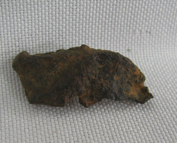Rare Meteorite Speciman: Rare Meteorite Speciman, measures 1'' x 1.5'', 4.39g in wt. Attracted to magnet.