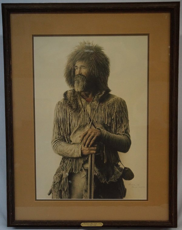 1979 Numbered Print Mountain Man by James Bama