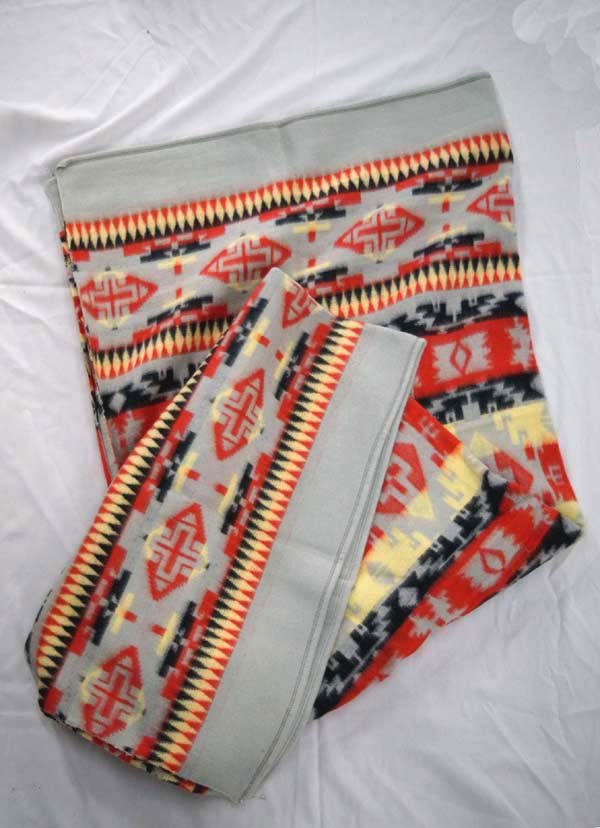 Summer Weight Indian Designed Camp Blanket (1 of 2)