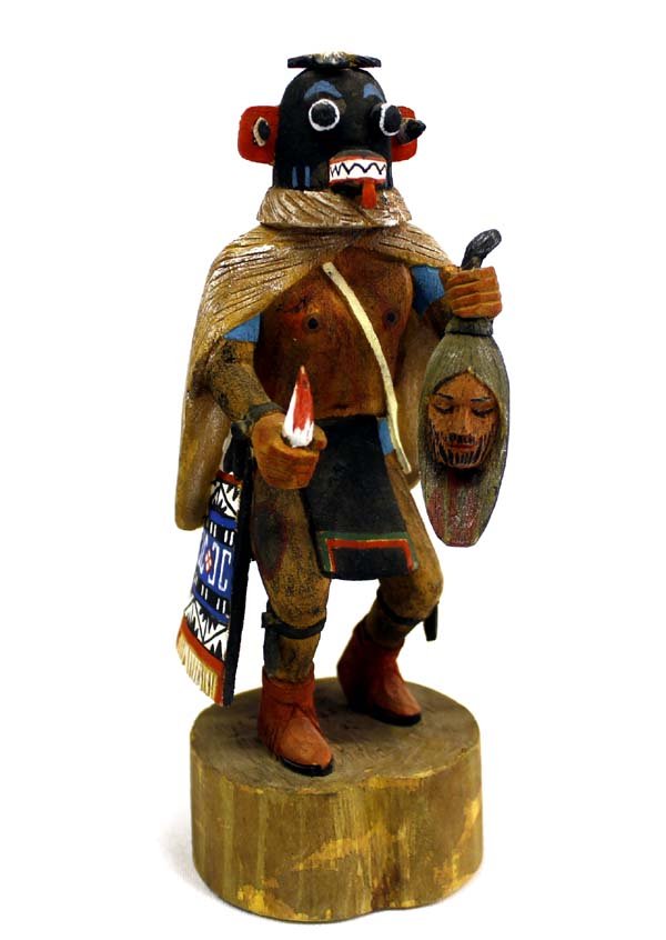 Hopi Hand Carved Priest Killer Ogre  Kachina (1 of 6)