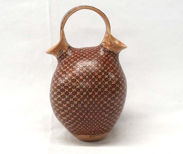 Mata Ortiz Eye Dazzler Wedding Vase by Manuel Mora (1 of 3)