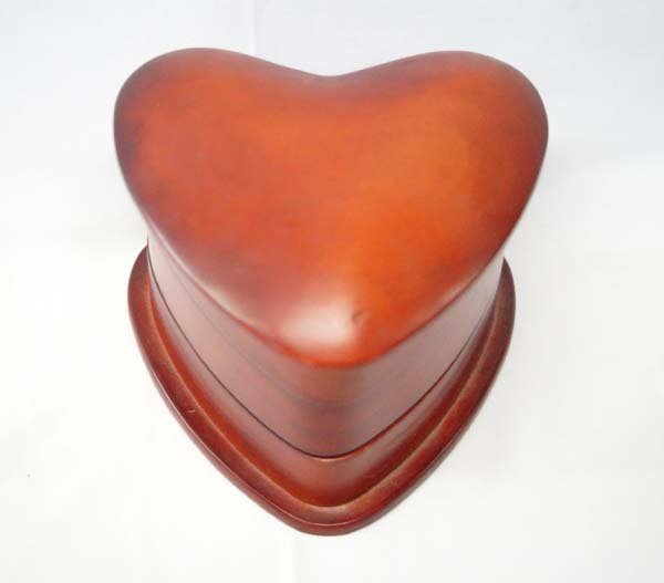 Wooden Tiered Heart Jewelry Box (1 of 4)