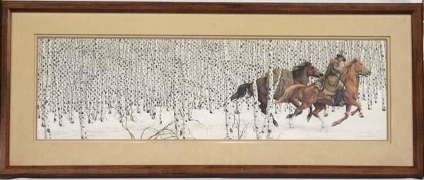 Large Signed and Numbered Bev Doolittle Print (1 of 5)