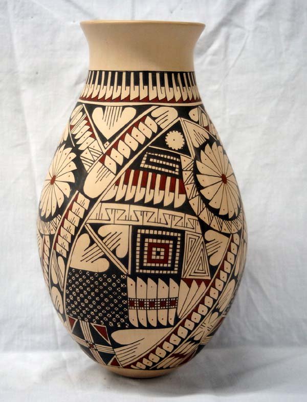 Mata Ortiz Polychrome Jar by Sara Corona (1 of 3)