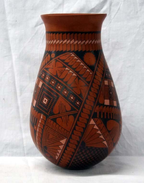 Mata Ortiz Polychrome Jar by Sara Corona (1 of 3)