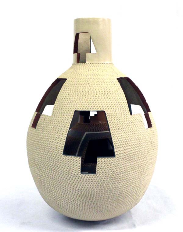 Unique Mata Ortiz Double Pot by Fito Tena (1 of 4)