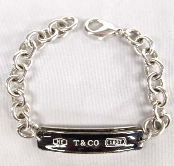 Sterling Silver Tiffany Co. I.D. Bracelet (1 of 3)