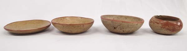 Collection of 4 PreColumbian Pottery Bowls (1 of 6)