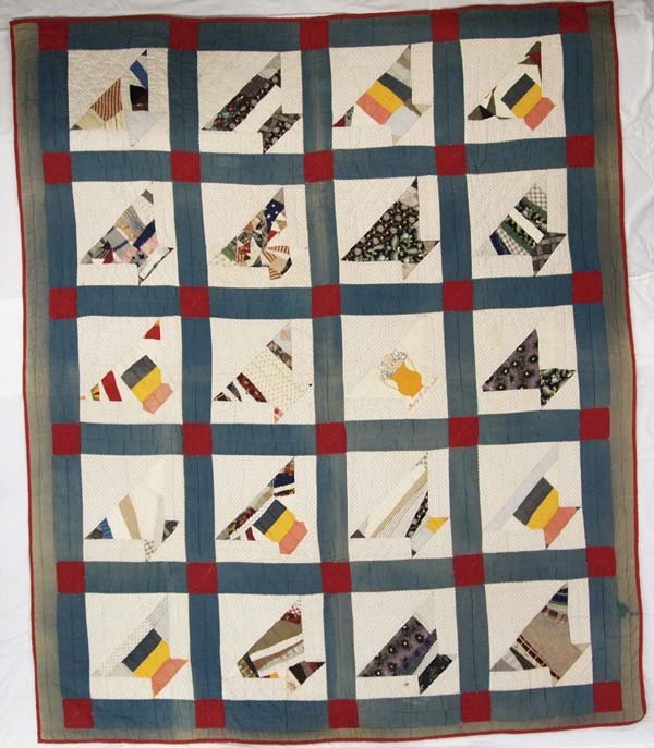 Antique Estate Basket Quilt by Arthur Woodburn (1 of 4)