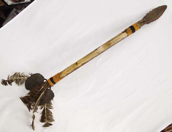 Plains Indian Dance Spear Axe (1 of 4)