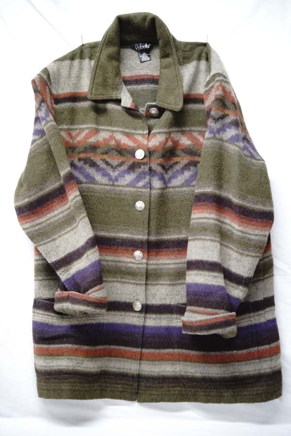 Rafaella Wool and Cotton Pendleton Style Shirt (1 of 3)