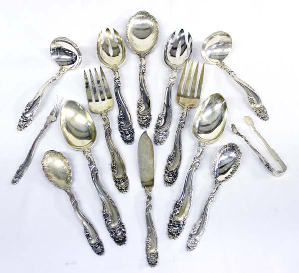 14 Gorham Decor Sterling Silver Serving Pieces (1 of 5)