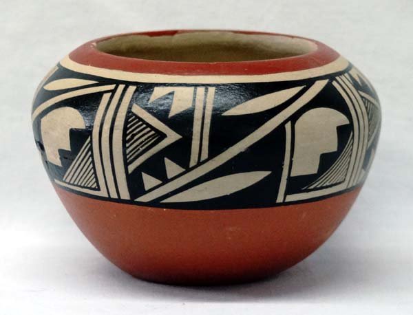 Jemez Pottery Jar by Damian Toya (1971-present) (1 of 3)