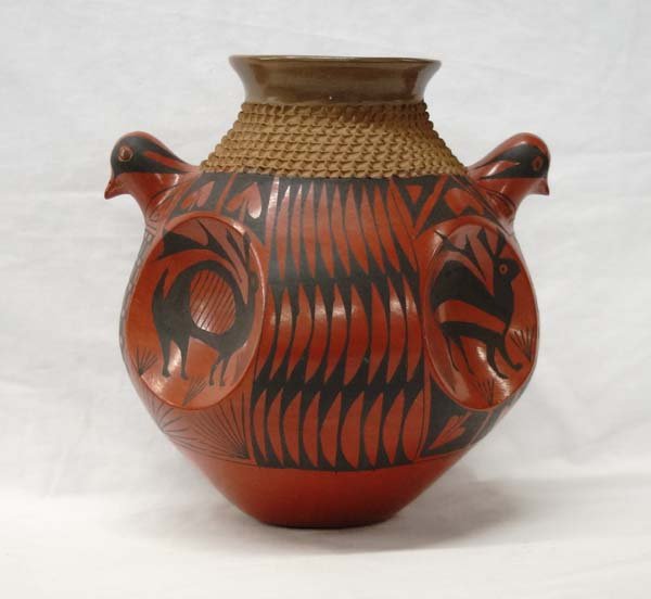 Mata Ortiz Bird Effigy Rabbit Jar by J. Gonzalez (1 of 4)
