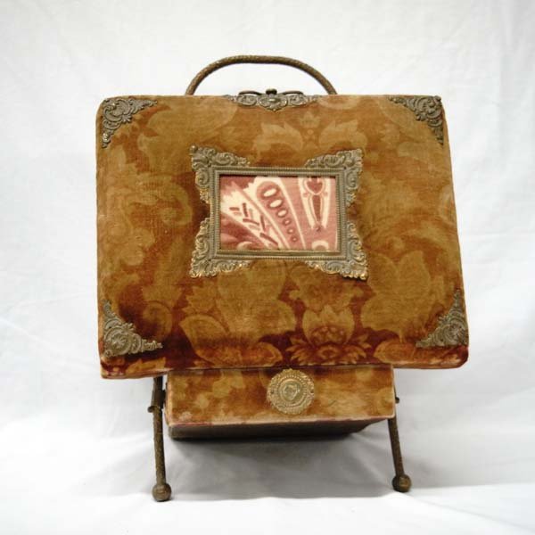 Antique 1890s Photo Album Display with Photos (1 of 4)