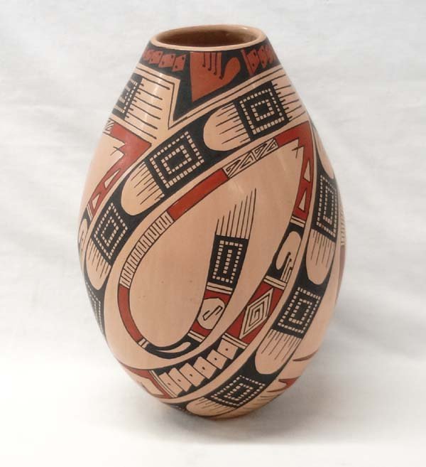 Mata Ortiz Polychrome Jar by Yolanda Soto (1 of 3)