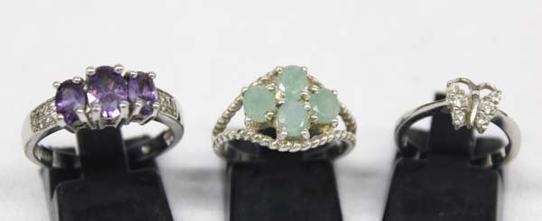 3 Sterling Silver Rings (1 of 3)