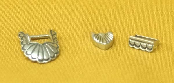 Navajo Child's Sterling Ranger Belt Buckle by Guerro (1 of 3)