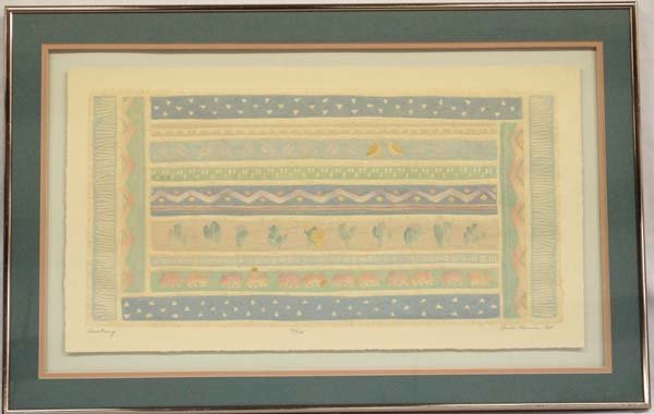 1998 Desert Rug Numbered Print by Brooke Morrison (1 of 5)