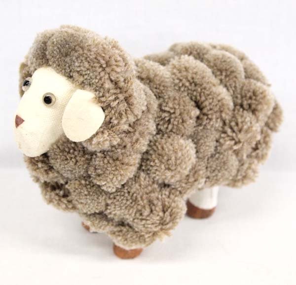 Native American Navajo Folk Art Paper Mache Sheep (1 of 3)