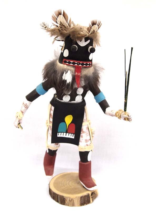 Navajo Hand Carved Ogre Kachina by M.R. Lonewolf (1 of 4)