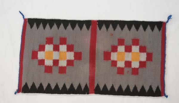 Small Native American Navajo Textile Rug (1 of 2)