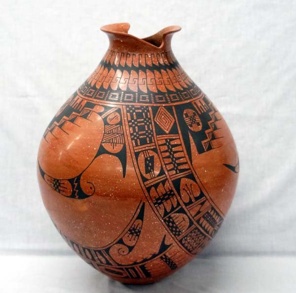 Large Mata Ortiz Geometric Olla by Miguel Bugarini (1 of 3)