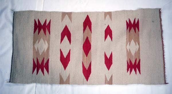 Vintage Native American Navajo Textile Rug (1 of 1)
