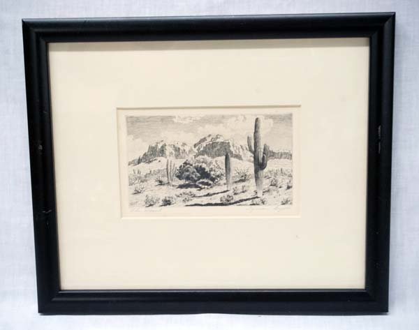 Original Etching by Lyman Byxbe (1 of 3)