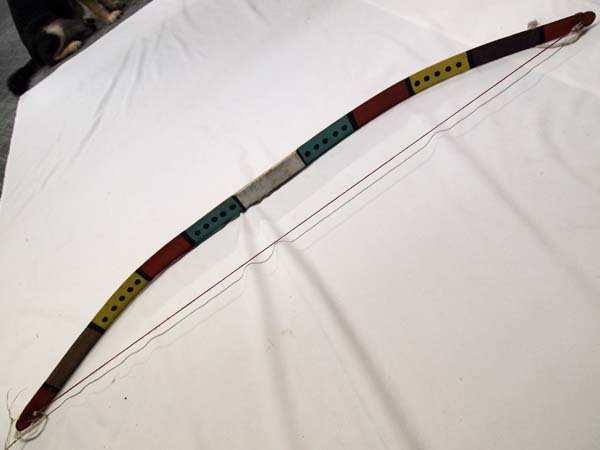 Native American Hopi Hand Painted Bow (1 of 1)
