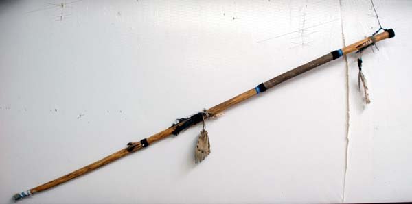Native American Mescalero Apache Coup Stick (1 of 4)