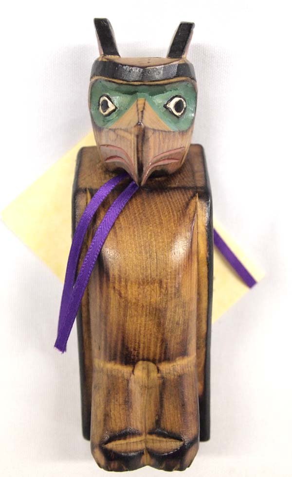 2003 Northwest Coast Carved Eagle Box, Pazzamoore (1 of 4)