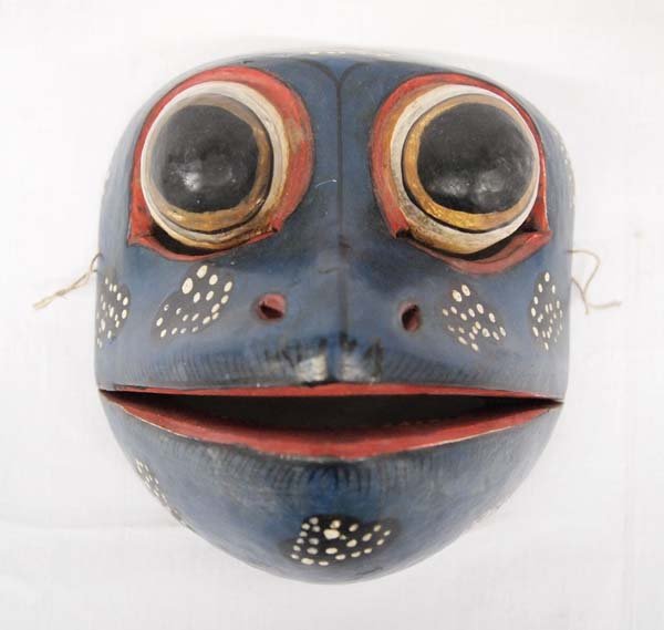 Vintage Thai Frog Mask (1 of 2)