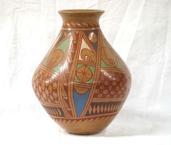 Mexican Mata Ortiz Polychrome Jar by Jacinto Gaona (1 of 2)