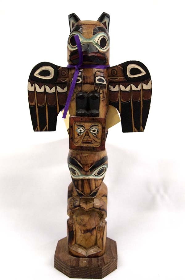 Northwest Coast Alaskan Totem Pole by P. Seale (1 of 4)