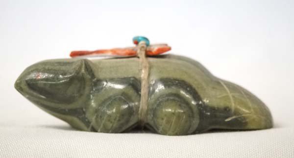 Zuni Hand Carved Serpentine Beaver Fetish by Boone (1 of 2)