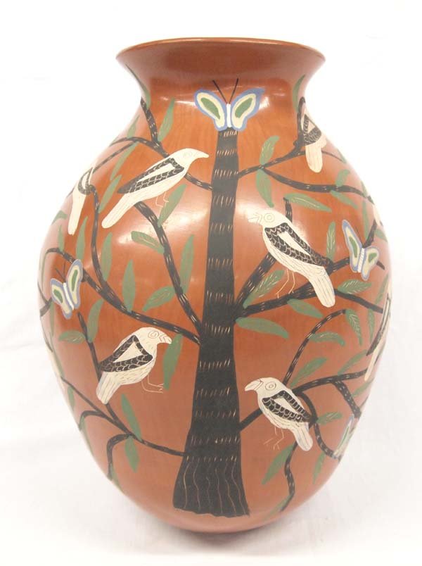 Mexican Mata Ortiz Polychrome Bird Jar by Canama (1 of 5)