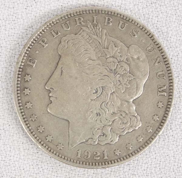 1921 Morgan Silver Dollar: 1921 Morgan Silver Dollar