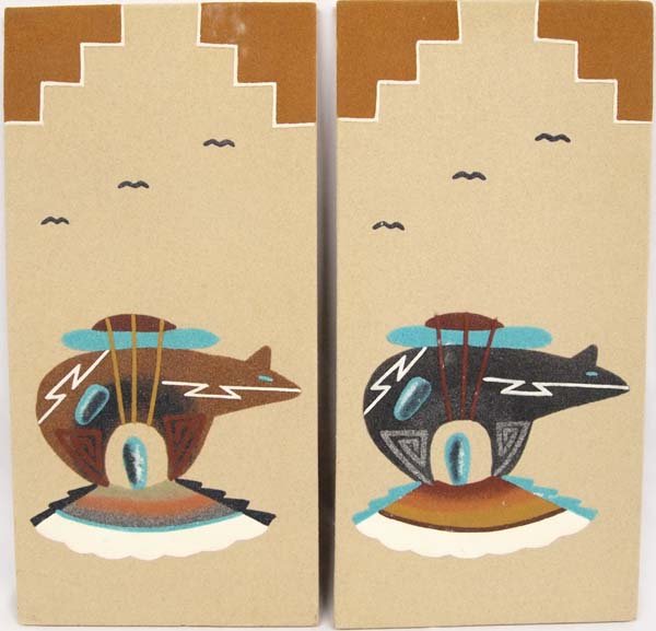 Native American Navajo Sand Paintings by Watchman (1 of 5)