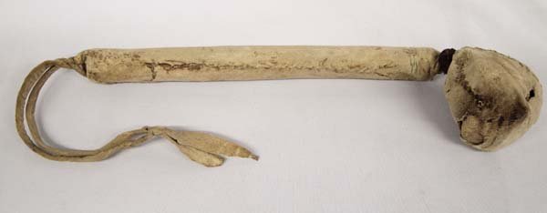 Primitive Native American Apache Flop Knob Club (1 of 2)