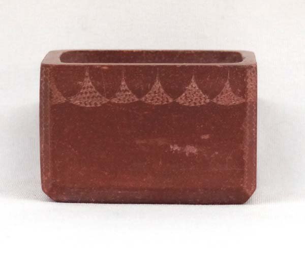 Native American Carved Pipestone Box (1 of 3)