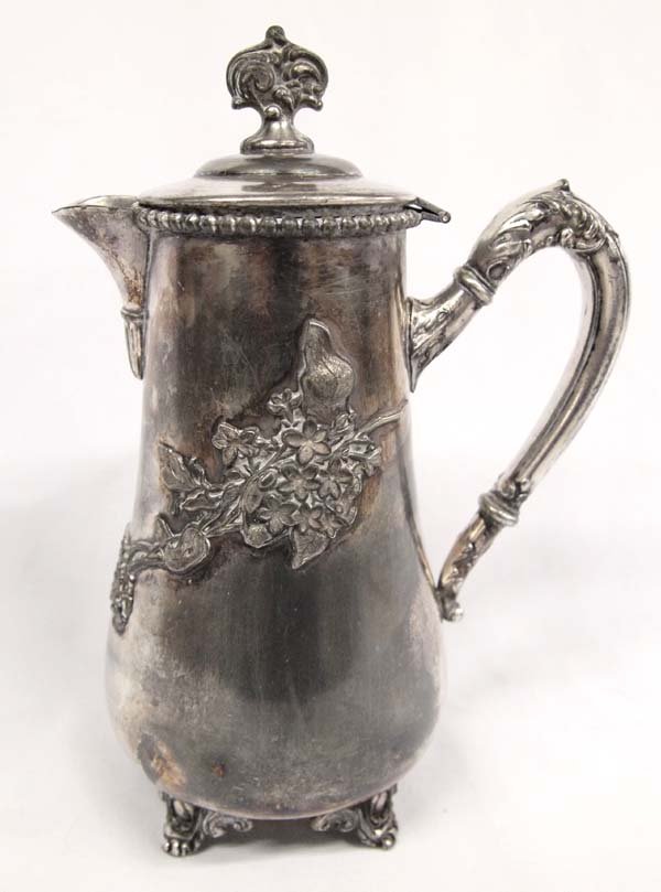 Silver Plated Coffee Pot (1 of 4)